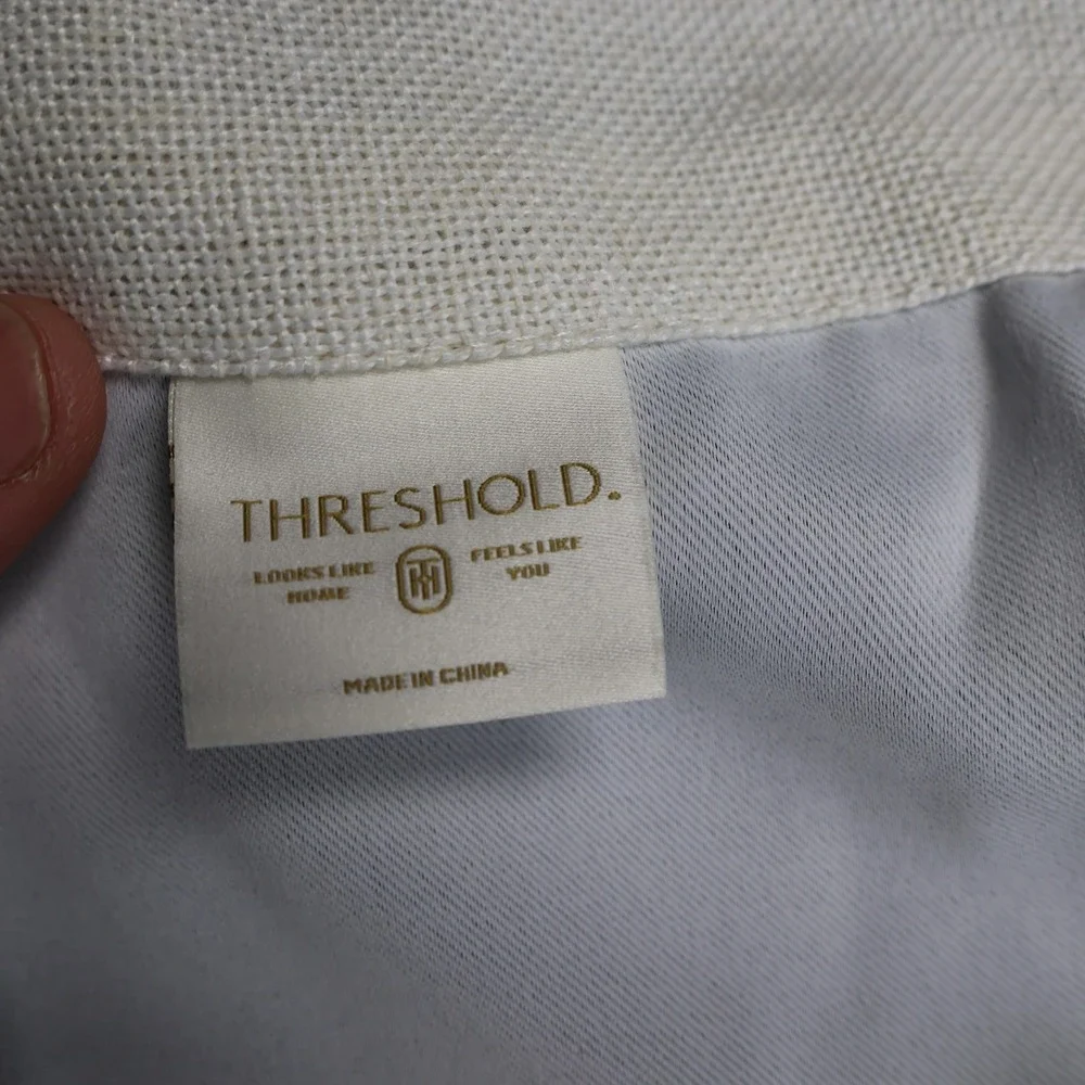Threshold Aruba Blackout Curtain Panel White 48x62‎ Back Tab Lined Window Target